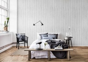 Fototapet, Swedish Cottage, White, Rebel Walls