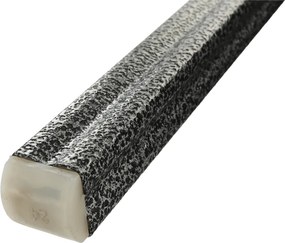 Scaun, rabatabil, textil albastru închis/gri cadru, JEFF 2 NEW