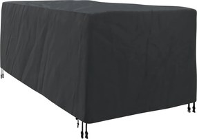 vidaXL Husă pentru Leagăne Simplu Negru 205 x 100 x 70 cm țesătură