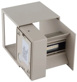 Globo 34168SA - Aplică de perete LED pentru exterior VERONIKA, 2 x 3W, 230V, IP54