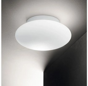 Plafonieră pentru baie Ideal Lux BUBBLE 1xE27/60W/230V d. 33,5 cm IP44 alb