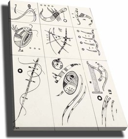Tablou 677VSL1145, crem, panza, 70x100 cm