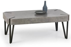Masă de cafea Emilia (beton + negru). 796306