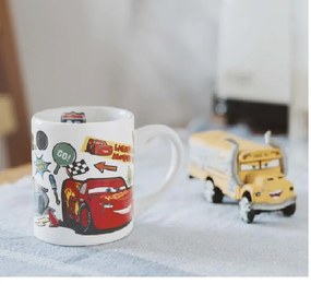 Disney Mașini Stickers cană de porțelan 235 ml (8 oz) în cutie cadou
