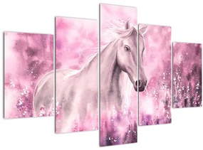 Tablou - Cal pictat (150x105 cm)