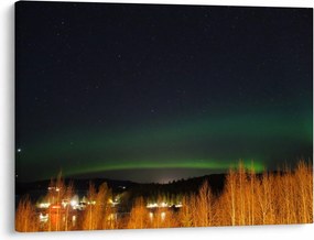 Tablou cu aurora borealis (70x50 cm)