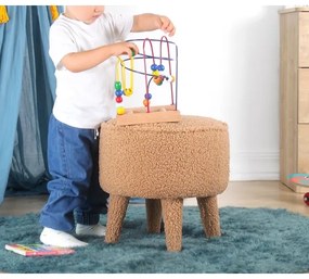 Taburet PIXI Ø 38 cm, maro