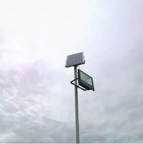 Reflector solar LED reglabil 12W/3,2V 6000K IP65 cu telecomandă