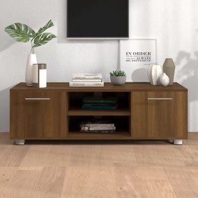 Comoda TV, stejar maro, 110x40x35 cm, lemn prelucrat Stejar brun, 110 x 40 x 35 cm, 1