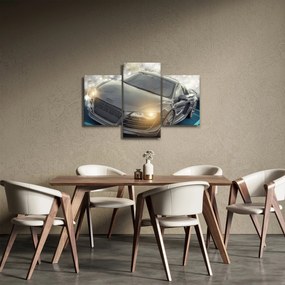 Tablou cu Audi - gri (90x60 cm)