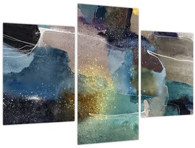 Tablou - Abstract acuarelă (90x60 cm)