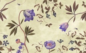 Fototapet, Romantic Garden, Lilac, Rebel Walls
