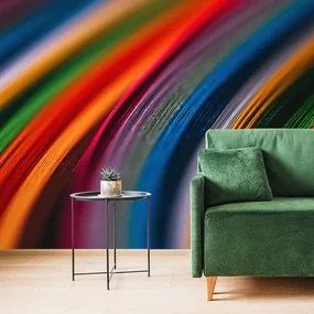 Tapet detaliul materialului colorat