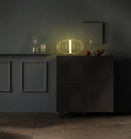 STONES Lampă de masă LED50cm X 50cm H. 29cm | Aosom Romania