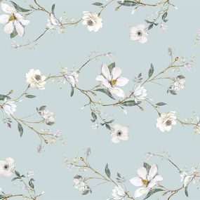 Barbadella Home Față de masă teflonată MAGNOLIE CELESTĂ 140 x 180 cm