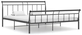 325045 vidaXL Cadru de pat, negru, 180x200 cm, metal