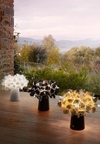 Veioza, Lampa de masa cu baterii ideala restaurant Clizia Mama Non Mama Gold
