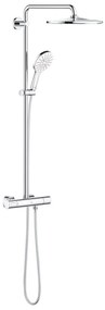 Grohe Rainshower set de dus perete cu termostat da alb 26647LS0