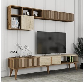 Mobilier living Milhouse set 01 (Nuc + Travertin) . 1102357