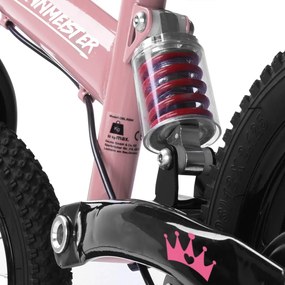 Rennmeister Bicicletă fără pedale pentru copii QUIDO, de la 3 ani, roz
