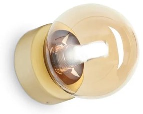 Aplica perete moderna stil minimalist Perlage ap1 amber