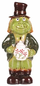 Decorațiune de grădină Aquarius în picioare,ceramică , 9 x 9 x 24 cm, 24 cm