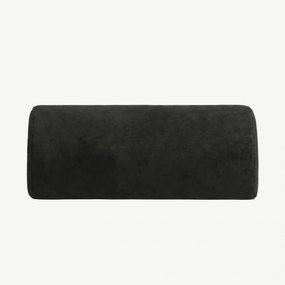 Perna/suport ortopedic pentru picioare ORTO 200 memory foam, husa catifea, Negru