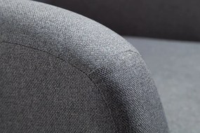 Fotoliu design clasic DON antracit