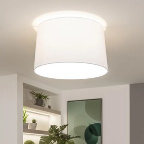 Abajur universal KERIA, Ø 45 cm, alb