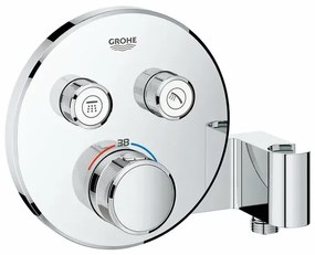 Sistem de dus cu termostat Grohe Grohtherm SmartControl palarie dus Euphoria 260