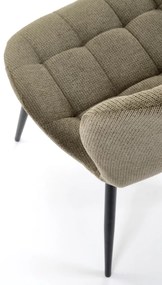 Scaun K548 stofa olive H84 cm