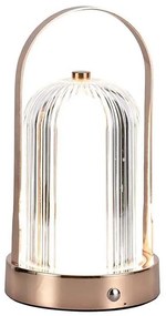 Lampă de birou LED reglabilă LED/1W/5V 3000-6000K 1800 mAh cupru