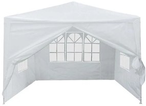 CORT PAVILION DE GRĂDINĂ 3x3 110g/m2 ALB GARDEN