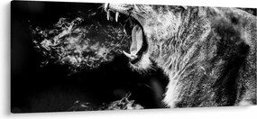 Tablou - Portretul unei leoaice (120x50 cm)