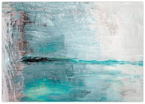 Tablou - pictură abstractă în ulei (70x50 cm)
