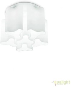 Plafoniera moderna design lux diametru 56cm, COMPO PL6 BIANCO 125503