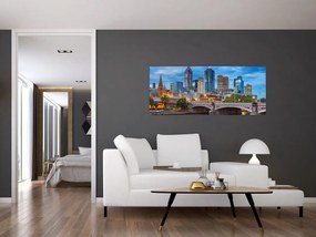 Tablou cu orașul Melbourne (120x50 cm)