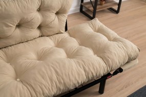 Canapea extensibilă Nitta Cream