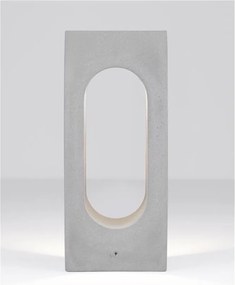 Mini Stalp LED iluminat exterior din beton IP65 STAGE H-35cm