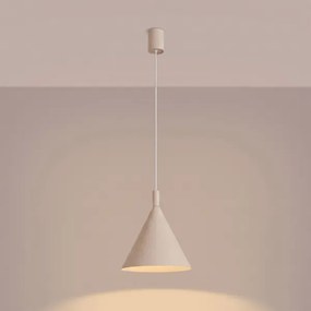 Sollux SL.2524 - Lampă suspendată pe cablu NOX 1xE27/15W/230V crem