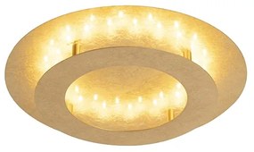 Plafoniera Art Deco auriu / alama 40 cm incl. LED - Belle