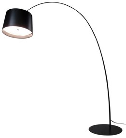 Lampa arcuita de podea eleganta design minimalist Black