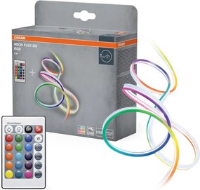 Osram - bandă LED RGB dimabilă NEON FLEX 2m LED/4W/5V + telecomandă