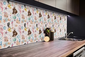 Panou decorativ Sirena modelului pentru copii