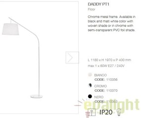 Lampadar, lampa de podea DADDY PT1 BIANCO 110356