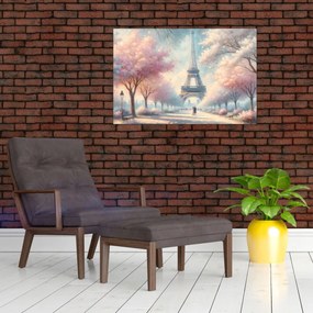 Tablou – Primăvară la Paris (90x60 cm)