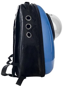 Rucsac pentru transportul animalelor de companie, albastru