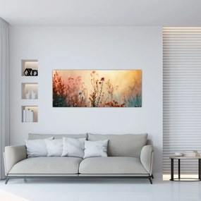 Tablou - Flori sălbatice (120x50 cm)