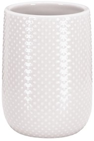 Kleine Wolke Dotty pahar pentru periuta de dinti alb 8030100852