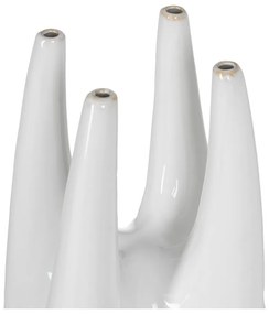 Vază albă din ceramică înaltă (înălțime 56 cm) Blanca – Ixia